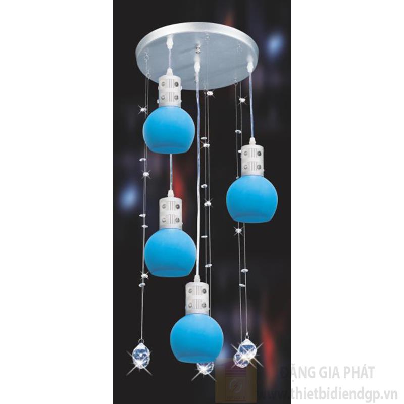 Đèn thả bàn ăn Ø400*H1100, E27*4 lamp